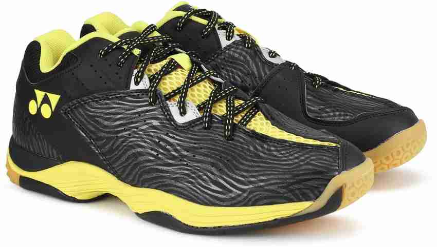 YONEX SRCP CFT Badminton Shoes For Men Buy black yellow Color