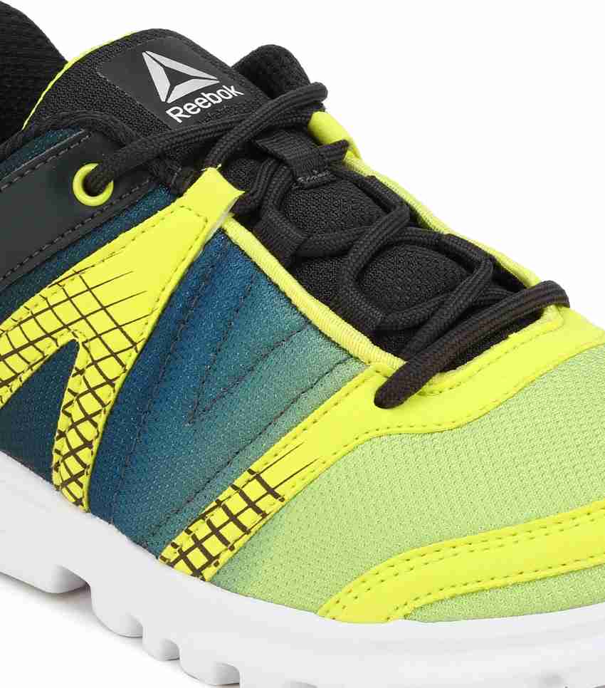 REEBOK RUN DUO FAST Running Shoes For Men Buy GREEN GRAVEL WHT BLK Color REEBOK RUN DUO FAST Running Shoes For Men Online at Best Price Shop Online for Footwears in India
