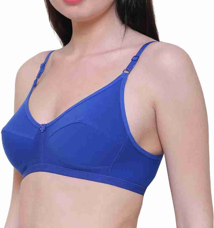 INNER TOUCH Royal Blue Casual Women Full Coverage Non