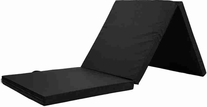 Quinergys ™ Tri-Fold Folding Thick Exercise Mat 6'x2' with Carrying Handles  for MMA, Gymnastics, Stretching, Core Workouts Black 18 mm Yoga Mat - Buy  Quinergys ™ Tri-Fold Folding Thick Exercise Mat 6'x2