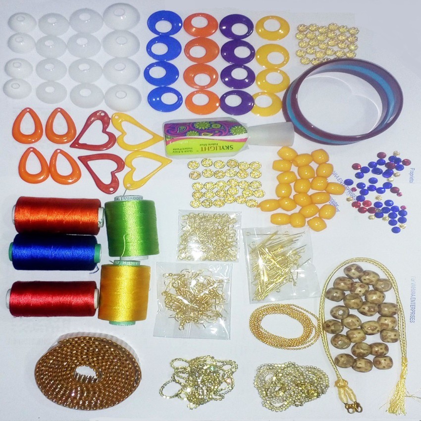 Silk thread jewellery making sale kit wholesale