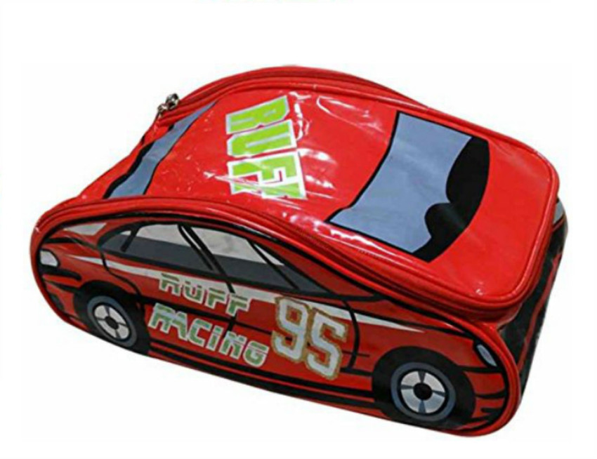 Flipkart Shrih Car Shape School Backpack Bag for Kids Red