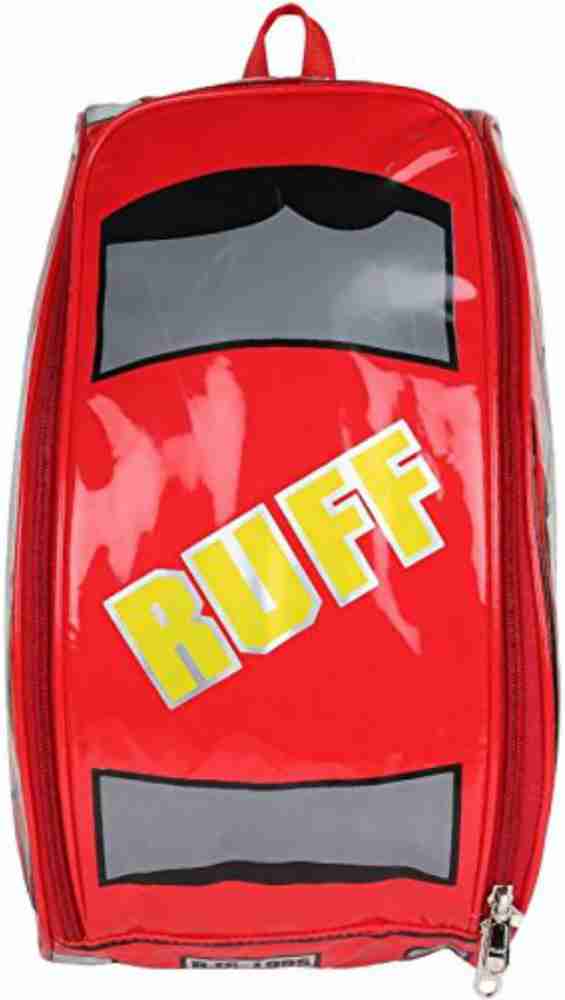 Car Shape Kids Waterproof Premium Quality School Bag-Red - Stationery World
