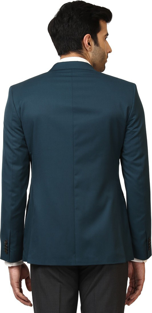 Raymond blazer navy blue best sale