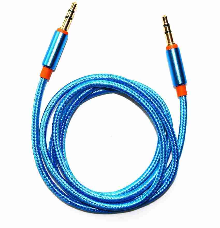 1 ft Slim 3.5mm Stereo Audio Cable - M/M