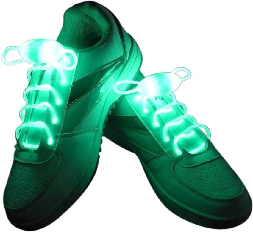 Trendzino ™ Light Up Neon LED Shoelaces Flash Party Disco Glow