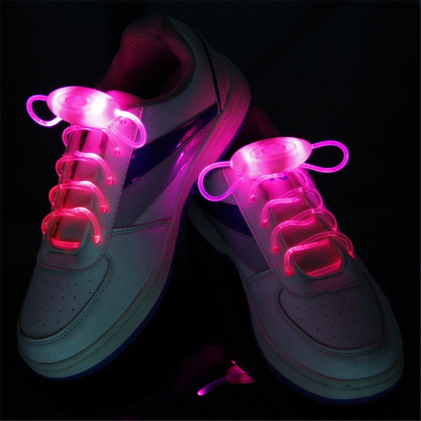 Trendzino Flash LED Light Up Shoe Shoelaces Shoestring Shoe Lace