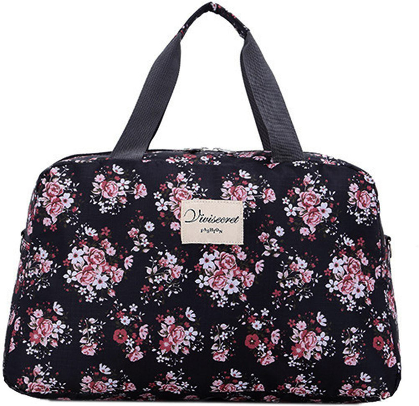 Floral travel bag shop