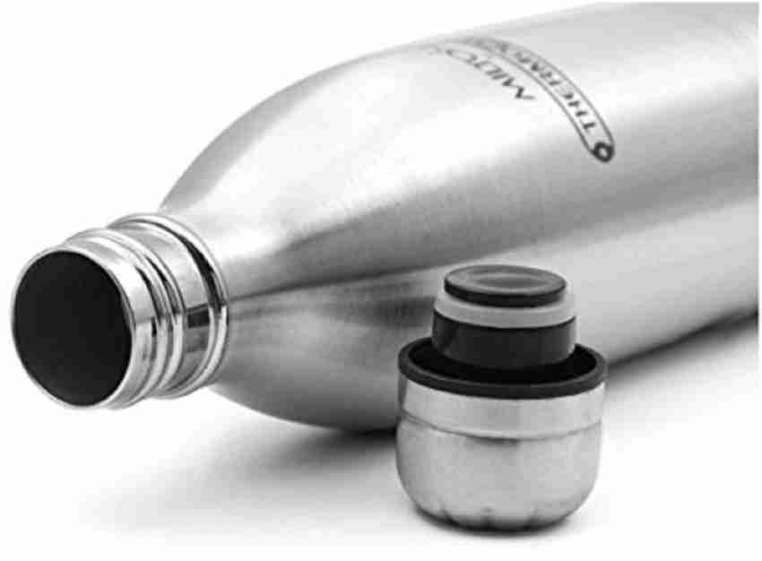 Milton Thermosteel Vacuum Insulated Bottle - Silver/Black - 350 ml