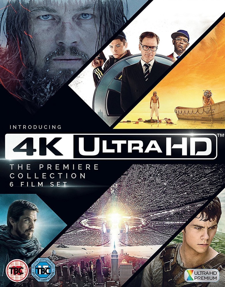 The Premiere 4K UHD 6 Movies Collection The Revenant Kingsman