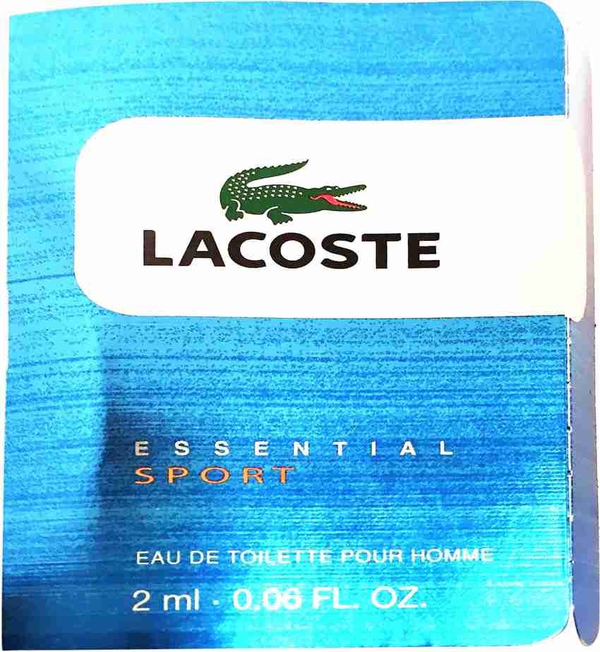 Buy LACOSTE Essential Sport Eau de Toilette 2 ml Online In India Flipkart