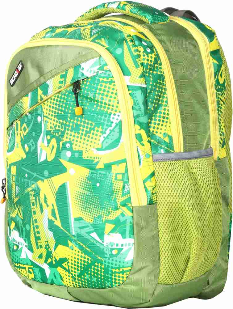 Green colour hot sale college bags