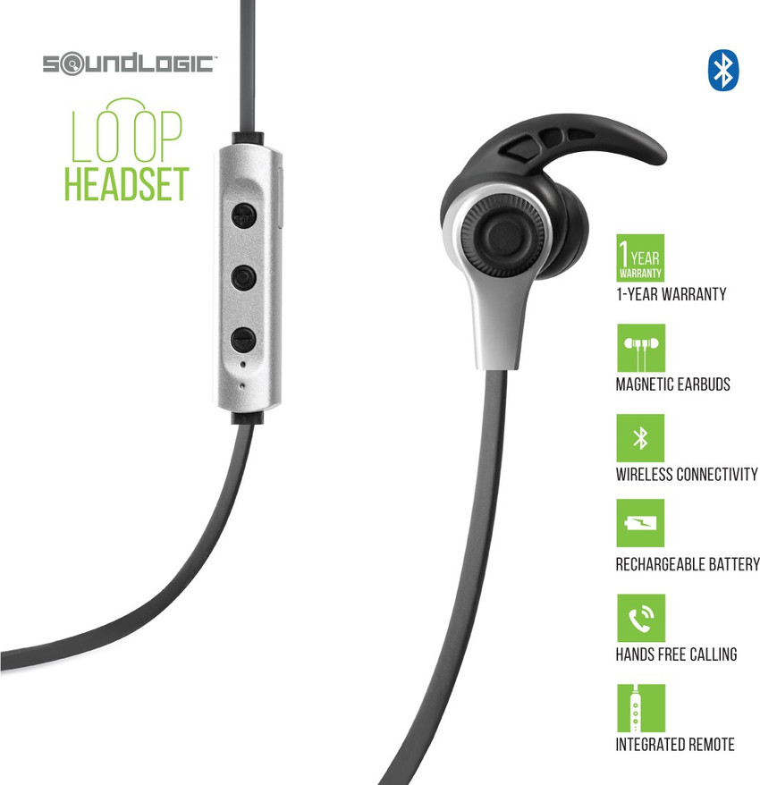 SoundLOGIC Loop Headset Bluetooth Headset Price in India Buy