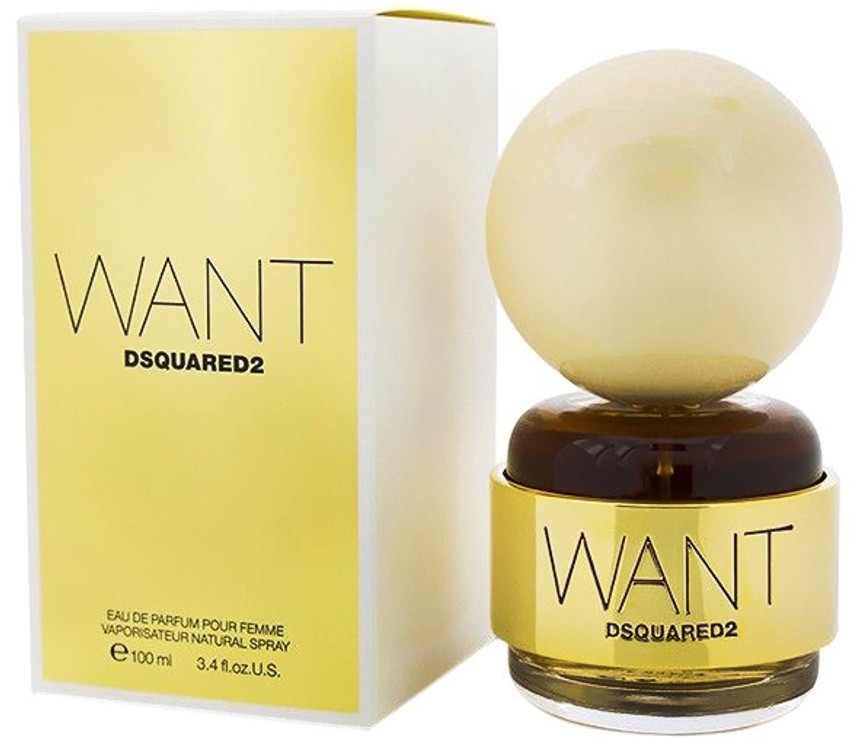 Buy Dsquared Want Eau de Parfum 100 ml Online In India Flipkart