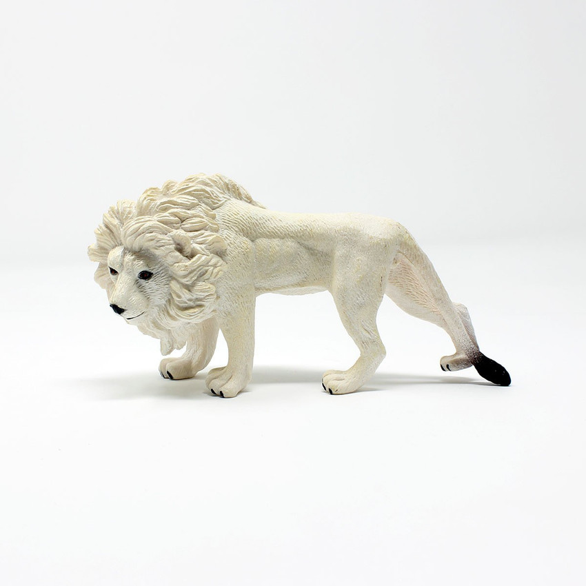 Tootpado 6 Inch Lion Toy Animal Figure White TNGb126 Big Realistically Detailed Toys 6 Inch Lion Toy Animal Figure White TNGb126 Big Realistically Detailed Toys Buy