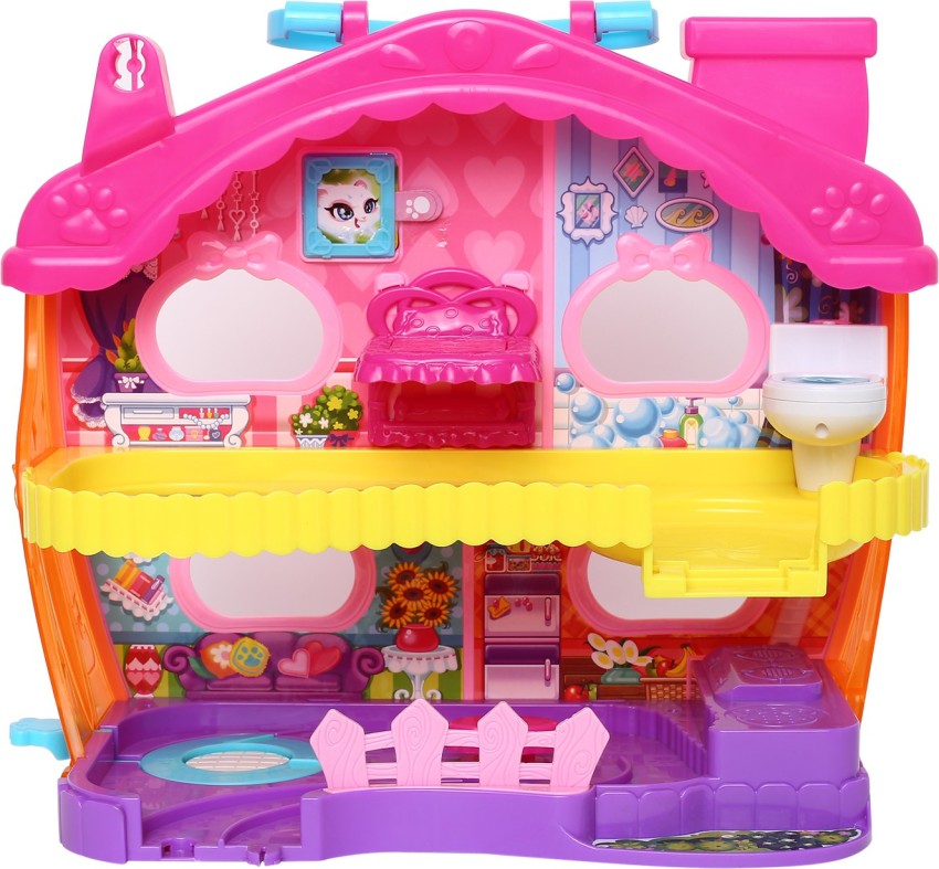 Toy best sale hamster playset