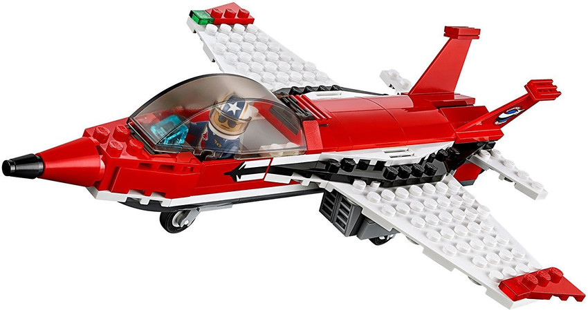 Lego city red on sale plane