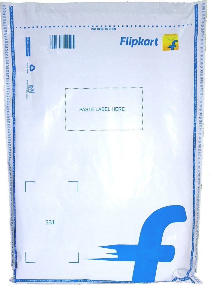 Flipkart Transparent Plastic Courier Bags Sb-2.5 at Rs 1.05/piece | Custom  Courier Bags in New Delhi | ID: 2851536842873