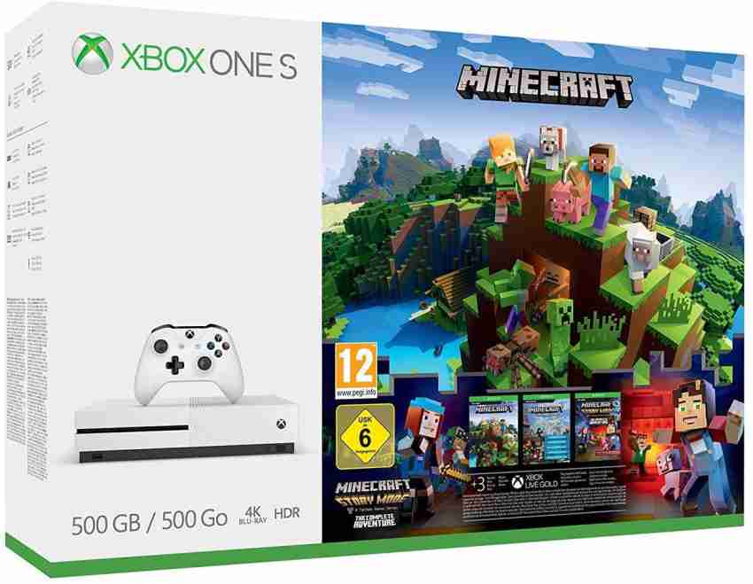 Xbox One S 500GB Console with Minecraft (Xbox One)