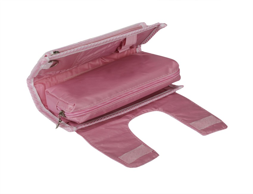  iSuperb Portable Pencil Case Large Capacity Cotton Linen  Organizer Storage Zipper Compartments Pen Bag Pouch Makeup Bag : Office  Products