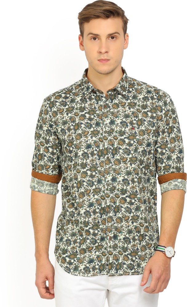 Louis Phillipe Male Branded Printed Shirts