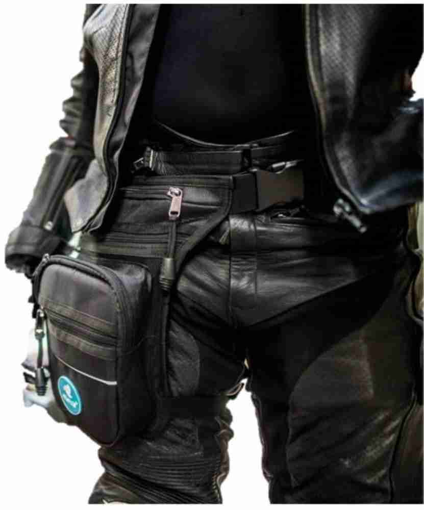 Biker cheap thigh bag