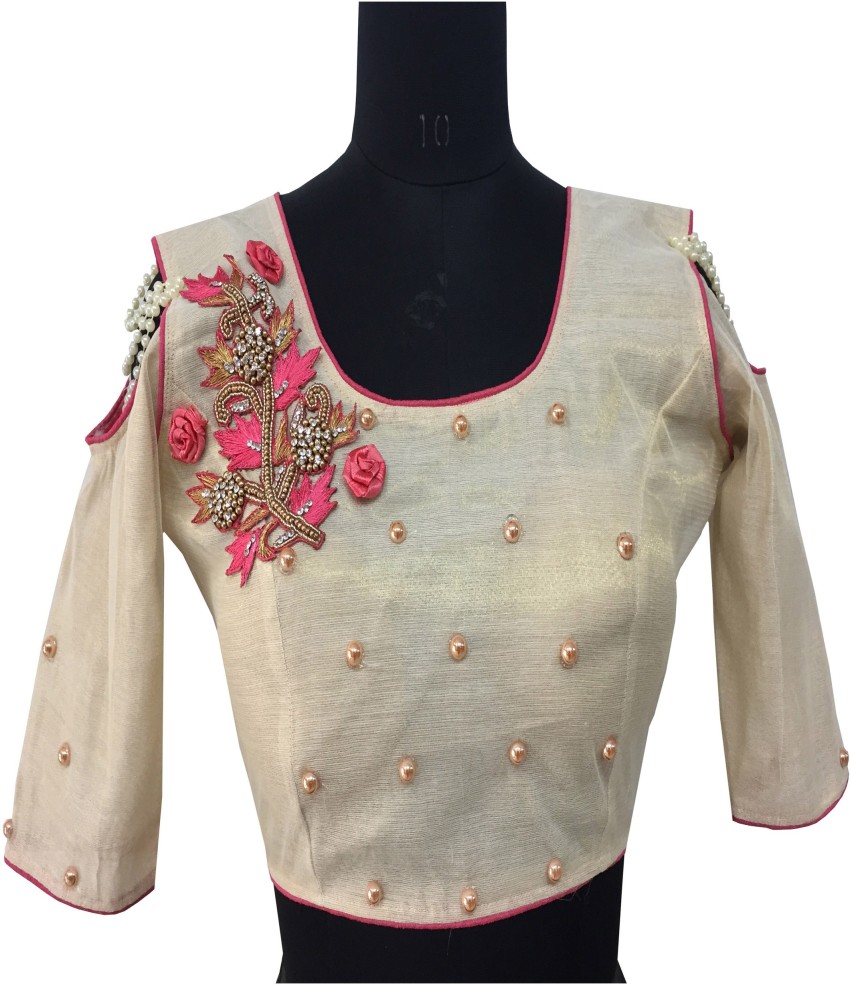 New Stylish Ready made Fancy Net Blouse with Dimond work Blouse