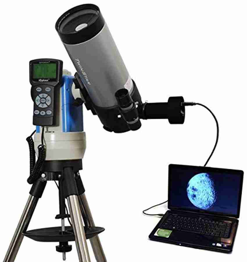 Computer outlet controlled telescope