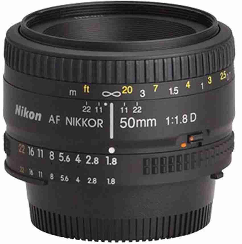 NIKON AF Nikkor 50 mm f/1.8D Standard Prime Lens - NIKON NIKON AF Nikkor 50 mm f/1.8D Standard Prime Lens - NIKON