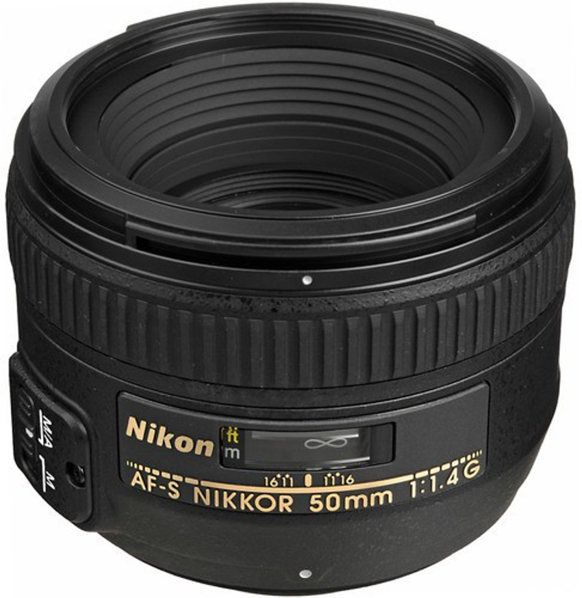 NIKON AF-S NIKKOR 50mm f/1.4G Standard Prime Lens - NIKON 