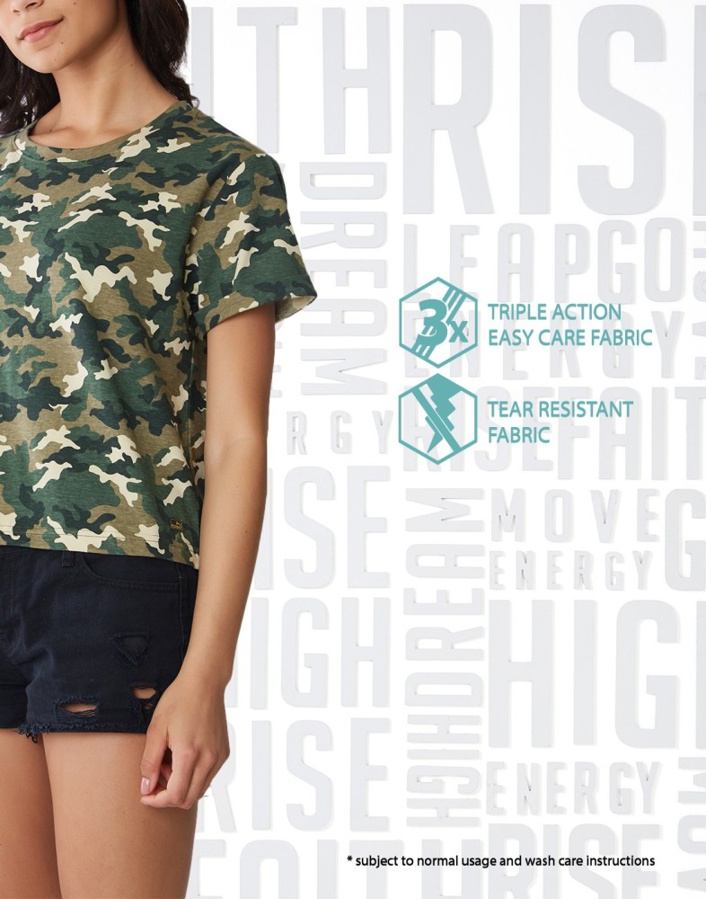 army print shirt womens