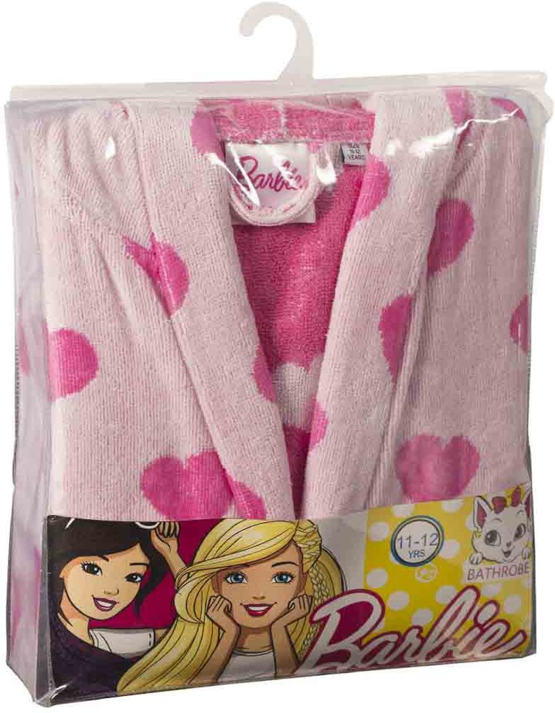 BARBIE Pink XS Bath Robe Buy BARBIE Pink XS Bath Robe Online at