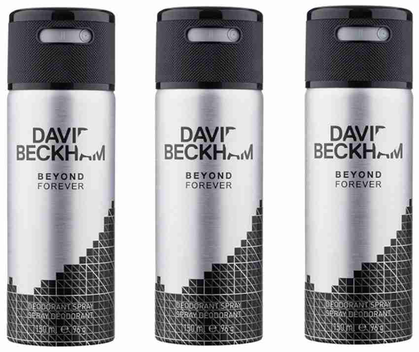 DAVID BECKHAM Beyond Forever Deodorant 150ML Each Pack of 3
