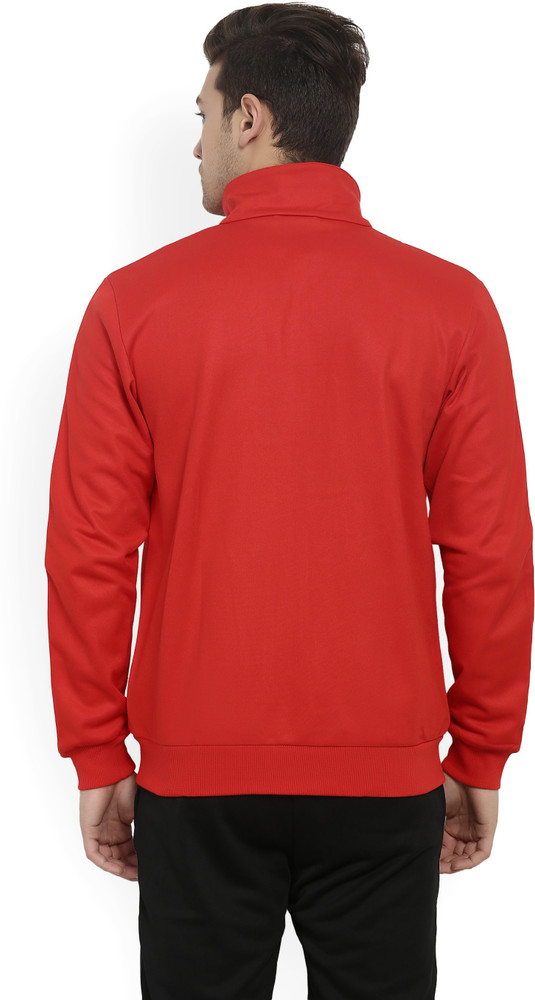 ADIDAS ORIGINALS Full Sleeve Solid Men Jacket Buy Red ADIDAS