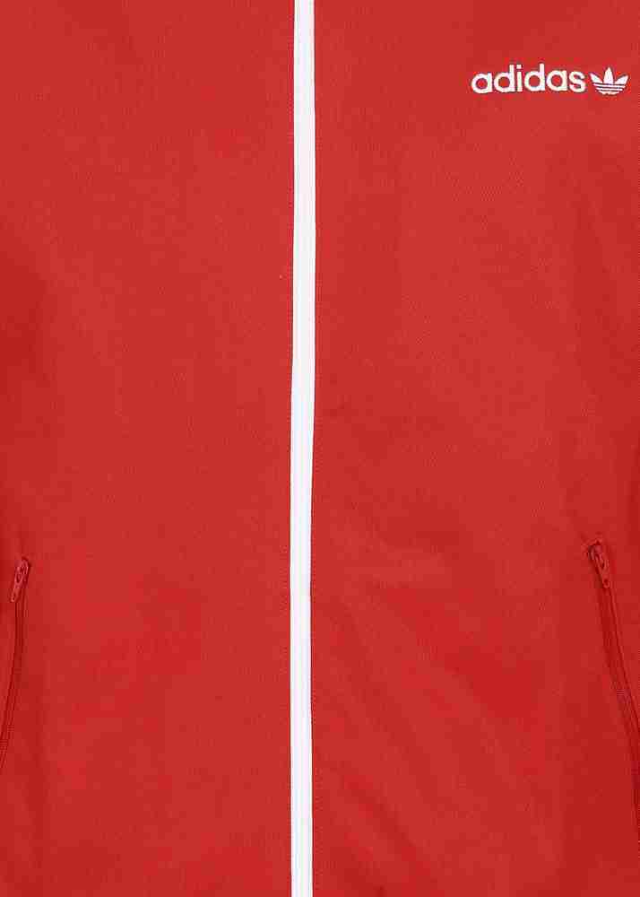 Adidas outlet jacket red