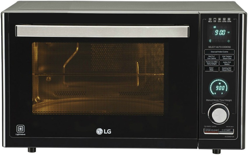 LG Microwave] How to clean the microwave with conventional and Lightwave  microwave ovens 