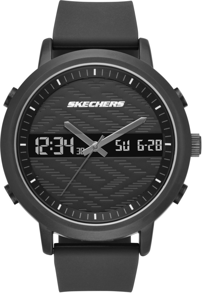 Skechers digital best sale watch instructions