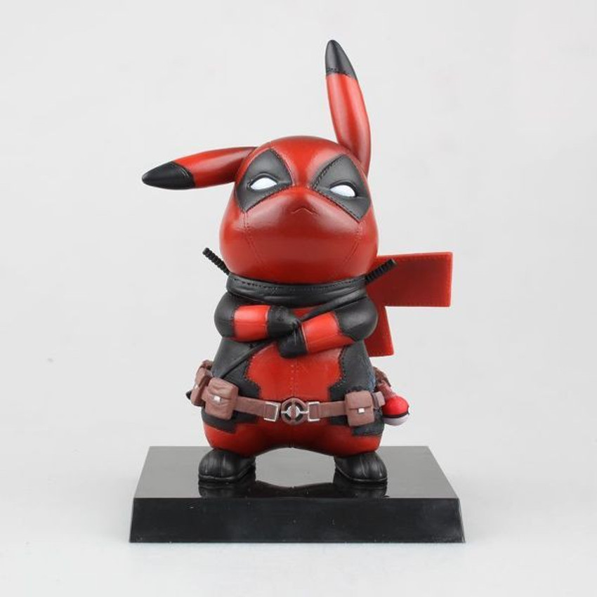 Deadpool pikachu on sale stuffed animal