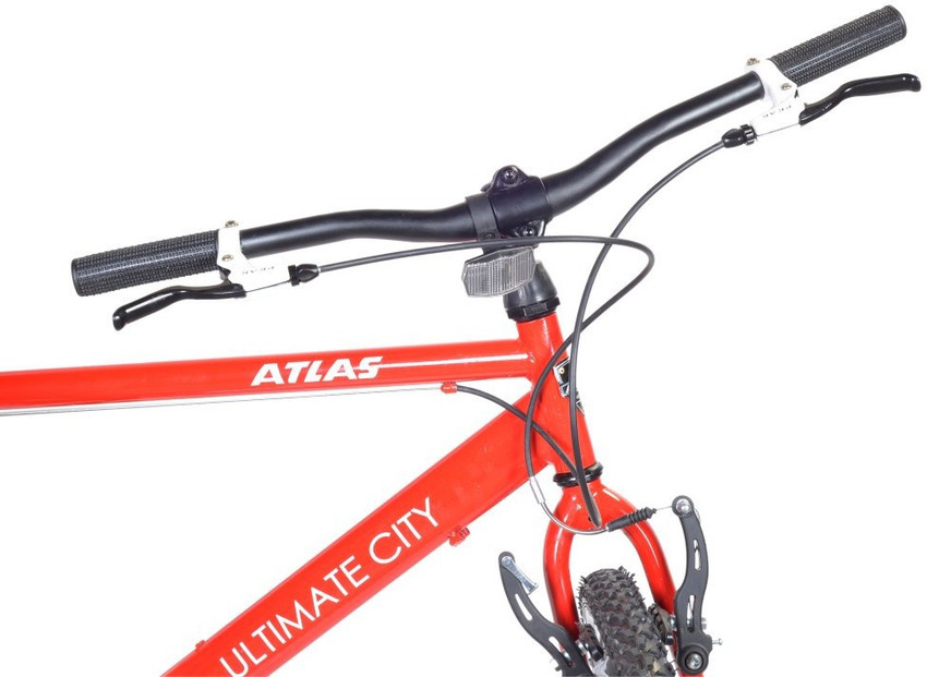 ATLAS Ultimate City Front Suspention Bike For Adults Red 26 T Hybrid Cycle City Bike Price in India Buy ATLAS Ultimate City Front Suspention Bike For Adults Red 26 T Hybrid Cycle City