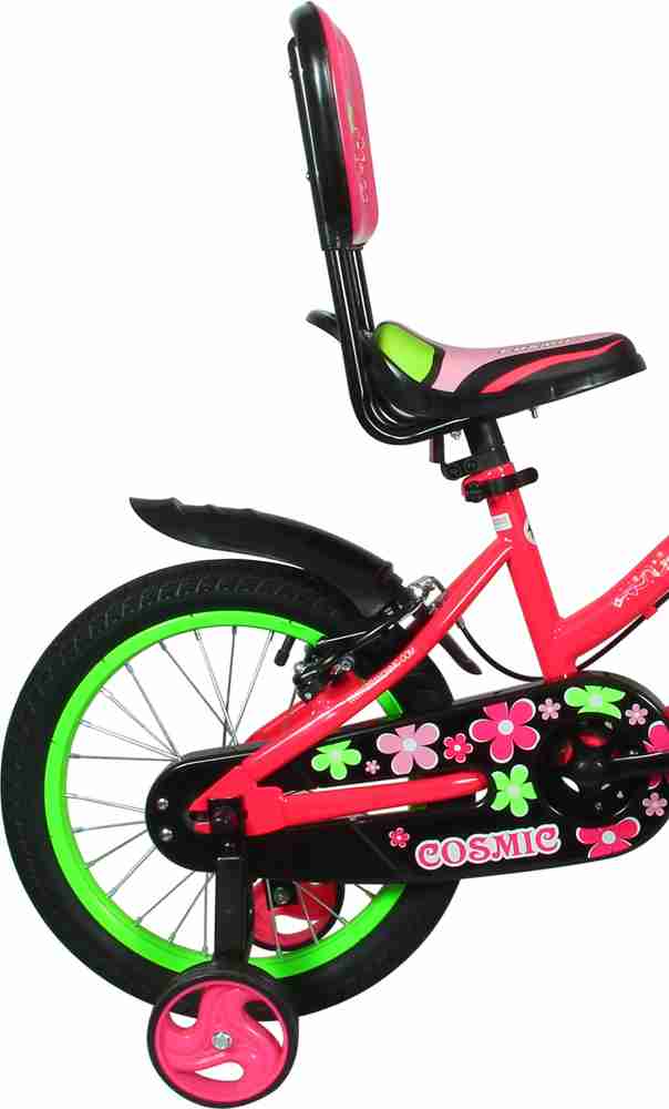 COSMIC VEGA 16 INCH KIDS BICYCLE LIGHT PINK GREEN 16 T