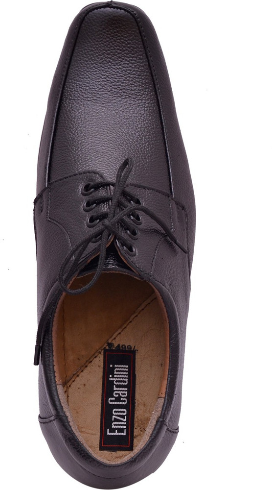 Enzo Cardini Enzo Cardini Men's Black Original Leather Formal Shoes Lace Up  For Men - Buy Enzo Cardini Enzo Cardini Men's Black Original Leather Formal  Shoes Lace Up For Men Online at