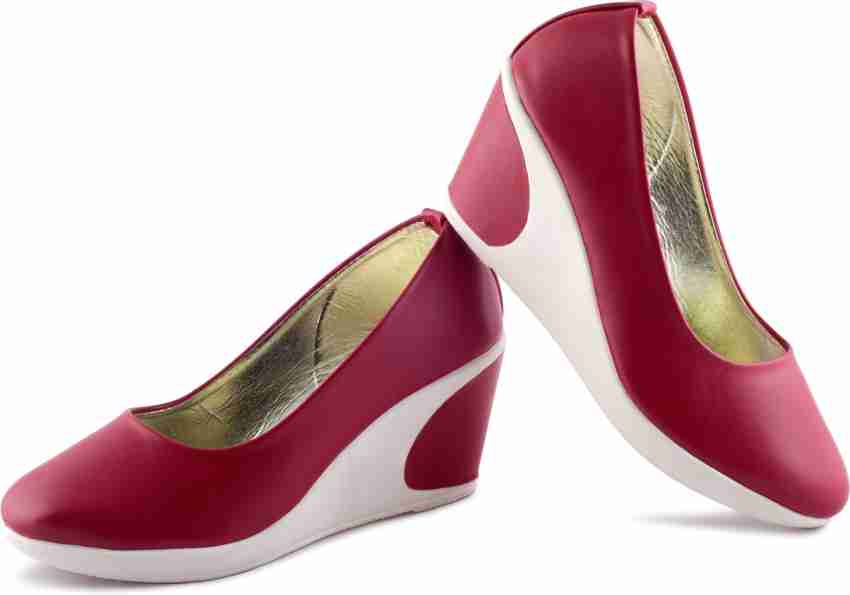 Women's High Heels Red Shoes, Women's Partywear Shoes