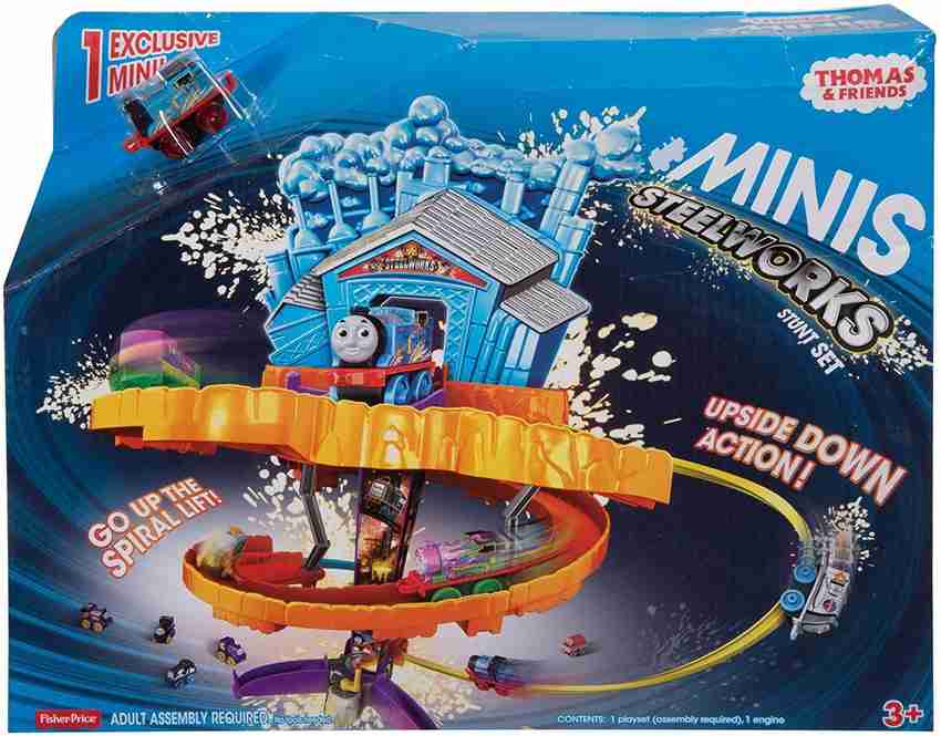 Thomas and Friends MINIS STEELWORKS STUNT SET MINIS STEELWORKS