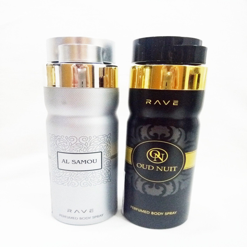 RAVE AL SAMOU AND OUD NUIT Perfume Body Spray For Men Women