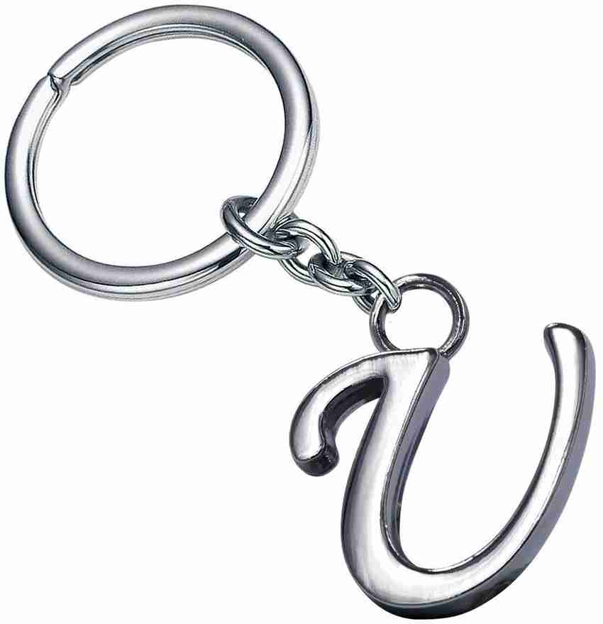 GCT Alphabet Letter U Silver Metal Keyring for Men Women Boys Girls Car Bike Key Chain Price in India Buy GCT Alphabet Letter U Silver Metal Keyring for Men Women Boys Girls Car Bike Key Chain online ...