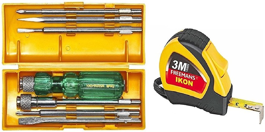 Taparia 840 screw driver on sale set with neon bulb