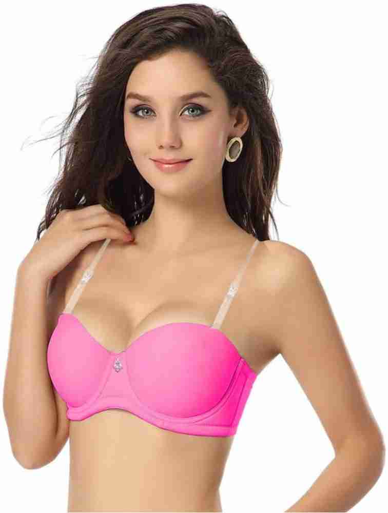 EYESOFPANTHER Transparent Backless & Straps Women Everyday Lightly Padded  Bra - Buy EYESOFPANTHER Transparent Backless & Straps Women Everyday  Lightly Padded Bra Online at Best Prices in India