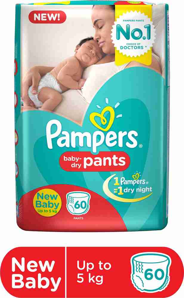 Pampers Baby Dry Pants Diaper New Born Buy 62 Pampers Cotton