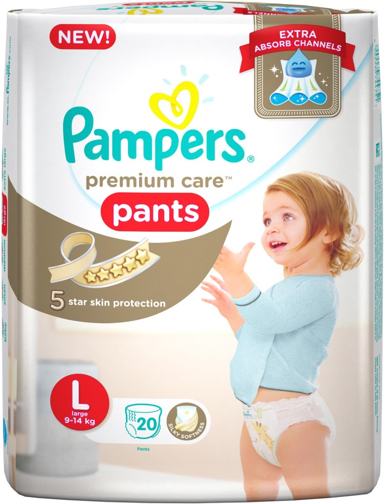 Pampers pants hot sale large 20