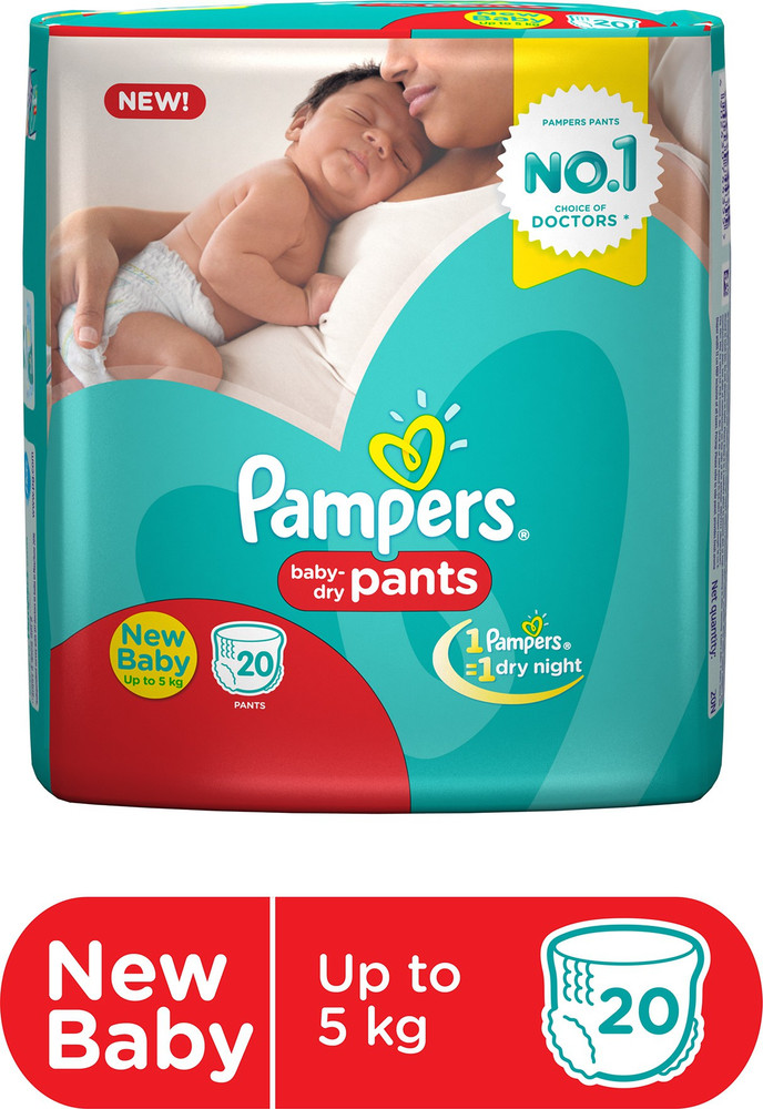 Pampers pants new born baby sales
